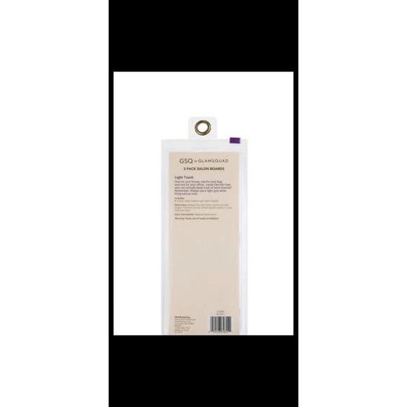 GSQ by GLAMSQUAD 3 Pack Salon Boards - New - Picture 3 of 3